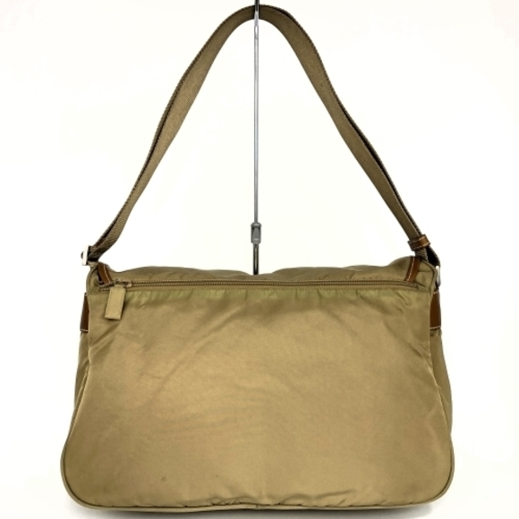 Prada Khaki Nylon Messenger Shoulder Bag - Picture 1 of 10